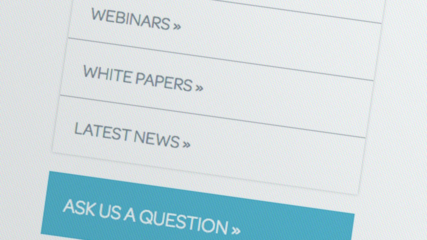 Website vertical navigation menu for Wordpress website