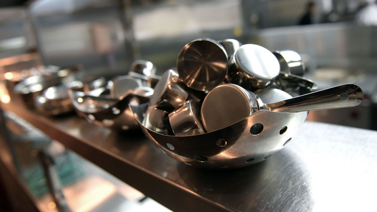 kitchen utensils used at gateway to india for creative promotional photography